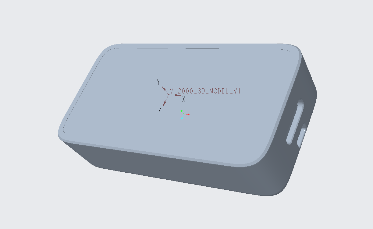 V-2000 3D model preview
