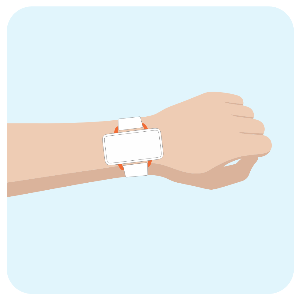 V-2000 Mounting Plate Type A — wrist application concept